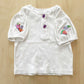 OshKosh Fruit Layer Top - Yellow Clover Vintage Kids Clothes