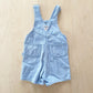 OshKosh Light Wash Denim Shortalls