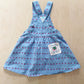 Vintage OshKosh Strawberry Doily Skirtall - Yellow Clover Vintage Kids Clothes