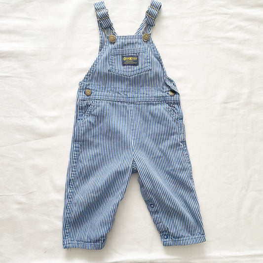 OshKosh Hickory Striped Overalls