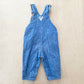 OshKosh Baseball Woven Overalls - Yellow Clover Vintage Kids Clothes