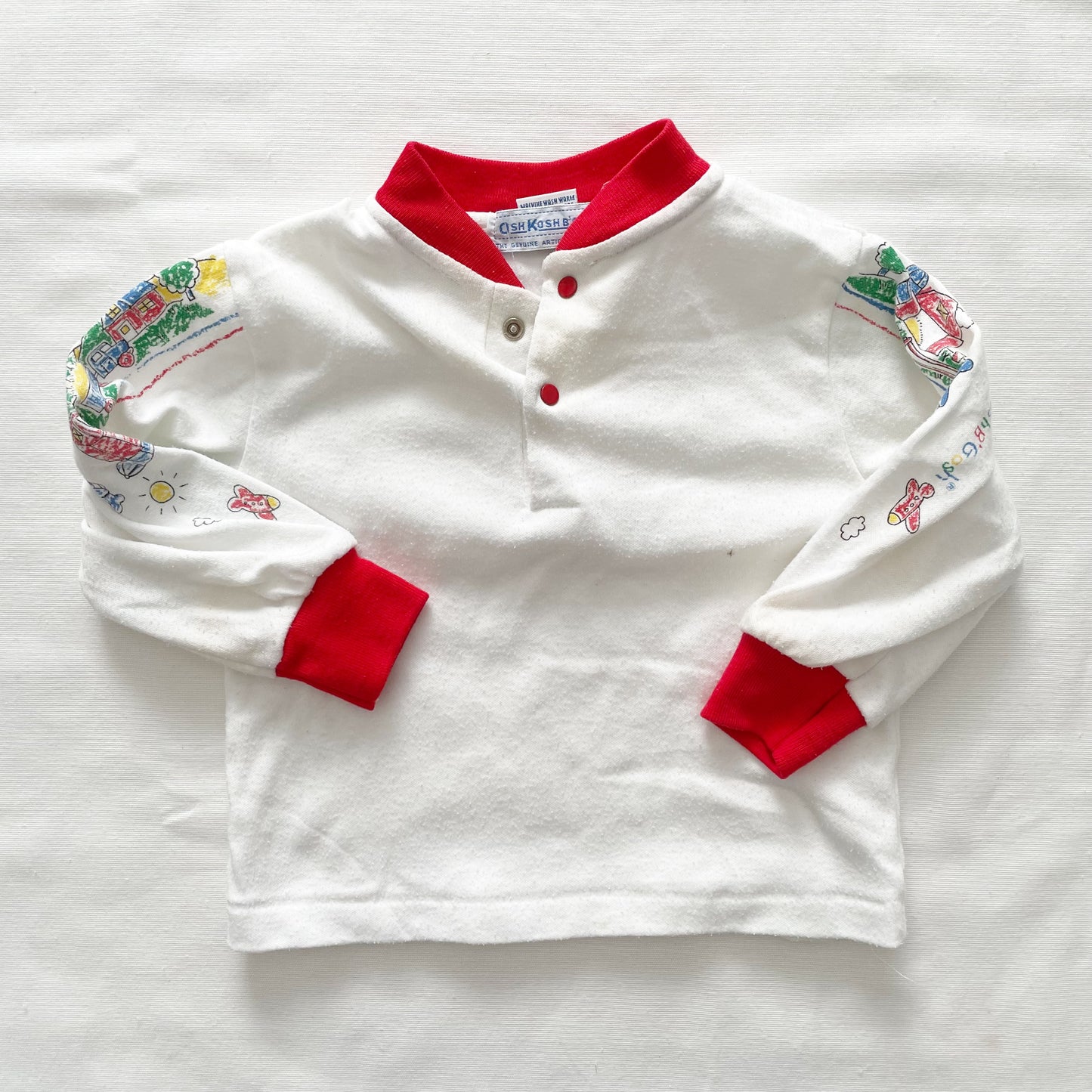 Vintage OshKosh Doodle Farm Layer Top