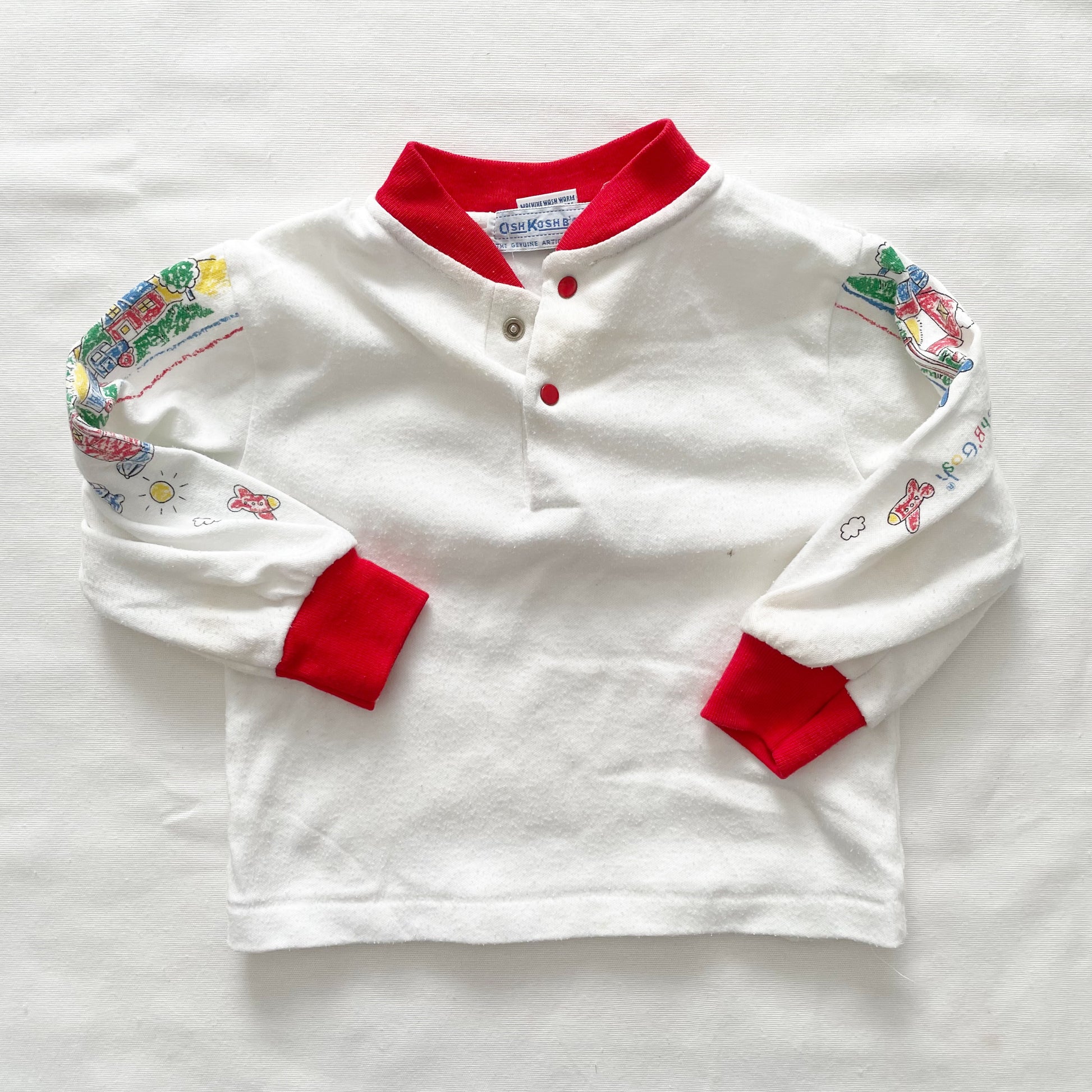 Vintage OshKosh Doodle Farm Layer Top