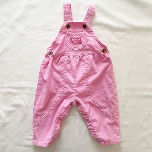 OshKosh Fine Cord Bubblegum Pink Overalls