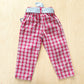 Deadstock OshKosh Plaid Pants - Yellow Clover Vintage Kids Clothes