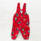 OshKosh Cowboy Bears Overalls - Yellow Clover Vintage Kids Clothes
