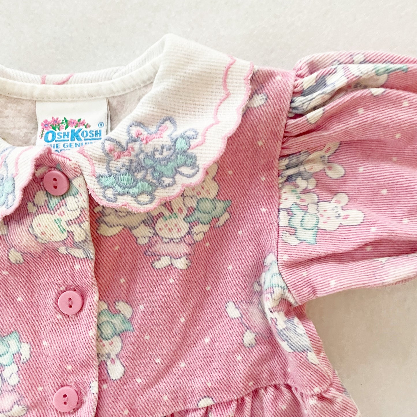 OshKosh Bunnies Collared Jumpsuit