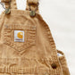 Carhartt Tan Overalls • 18m - Yellow Clover Vintage Kids Clothes