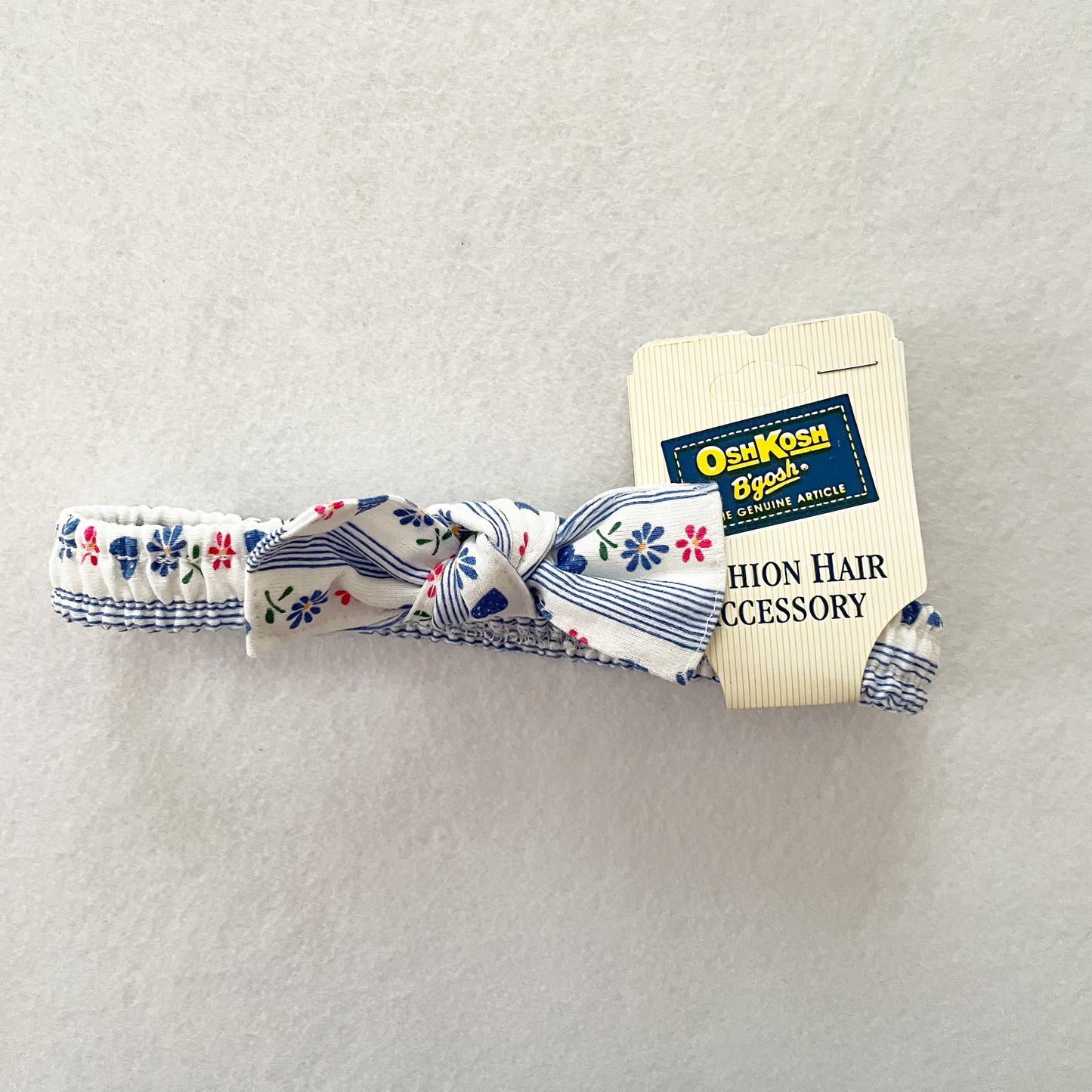 Vintage OshKosh Blue and White Headband