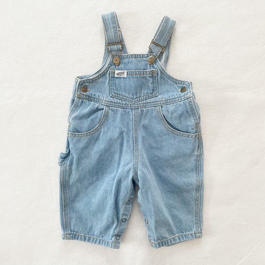 Guess Lighter Wash Overalls • 6m