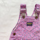 OshKosh Light Purple Floral Cord Overalls