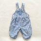 Baby B’gosh Teacup Plaid Overalls - Yellow Clover Vintage Kids Clothes