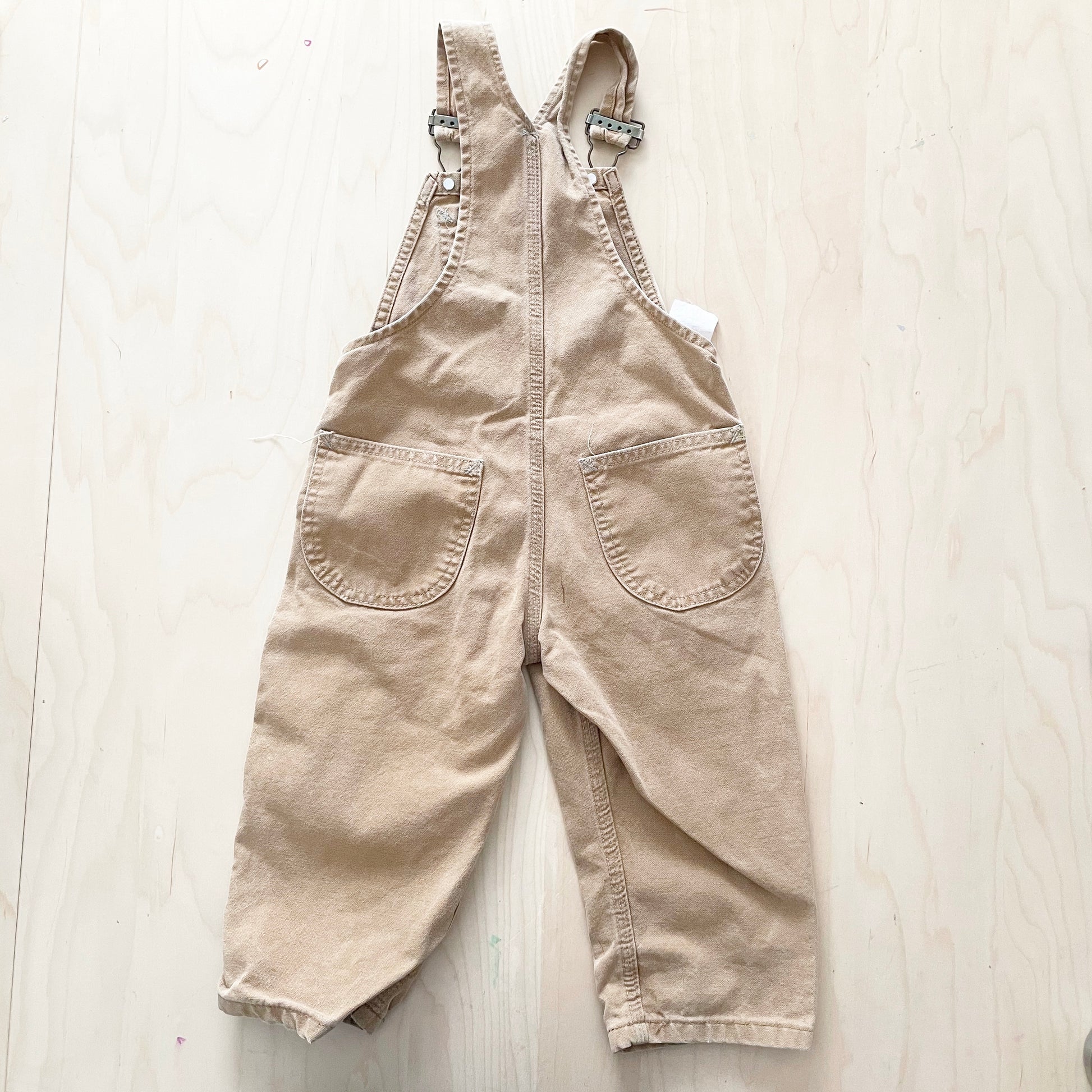 Carhartt Tan Workwear Overalls - Yellow Clover Vintage Kids Clothes