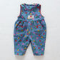Chambray Heart Print Romper