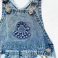 OshKosh Acid Wash Bug Overalls - Yellow Clover Vintage Kids Clothes