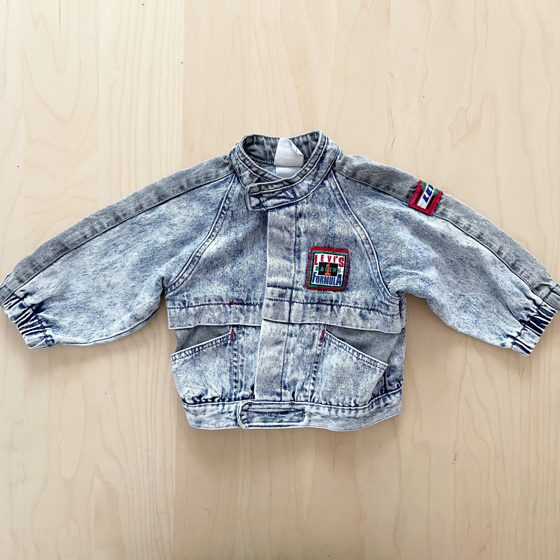 Vintage Levi’s Racing Acid Wash Toddler Jacket