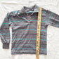 Striped Collared Polo Shirt - Yellow Clover Vintage Kids Clothes