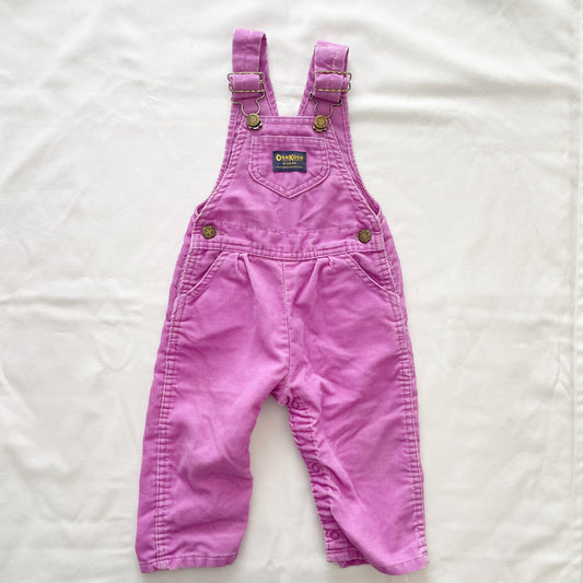 OshKosh Orchid Purple Fine Cord Overalls