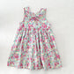 OshKosh Floral Keyhole Dress - Yellow Clover Vintage Kids Clothes