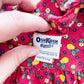 OshKosh Pear Floral Jersey Dress - Yellow Clover Vintage Kids Clothes