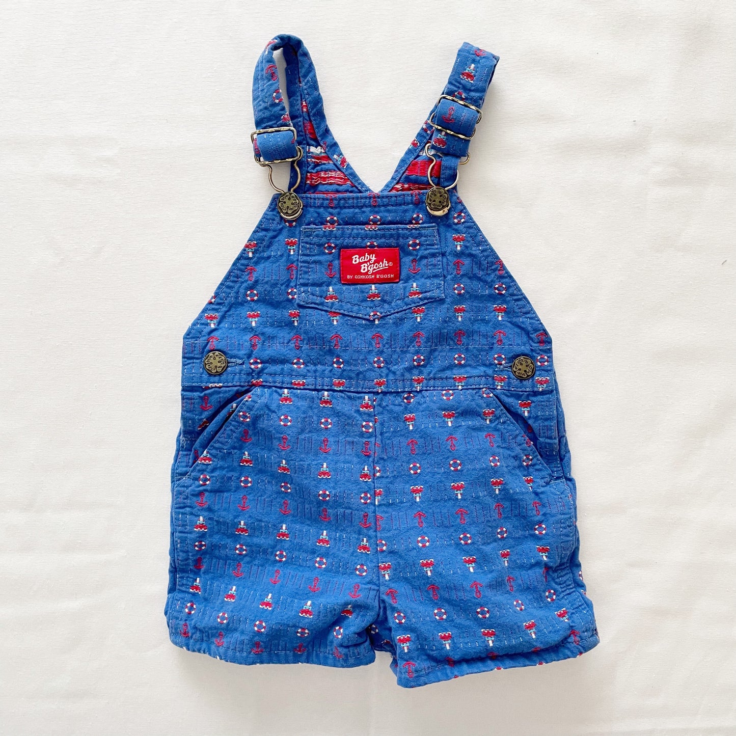 Baby B’gosh Nautical Woven Shortalls