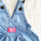 Baby B’gosh Cross Front Bubble Overalls - Yellow Clover Vintage Kids Clothes