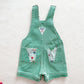 Captain OshKosh Mint Shortalls