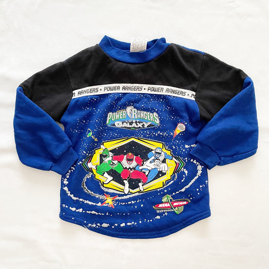 Power Rangers Lost Galaxy Sweatshirt • 5y - Yellow Clover Vintage Kids Clothes