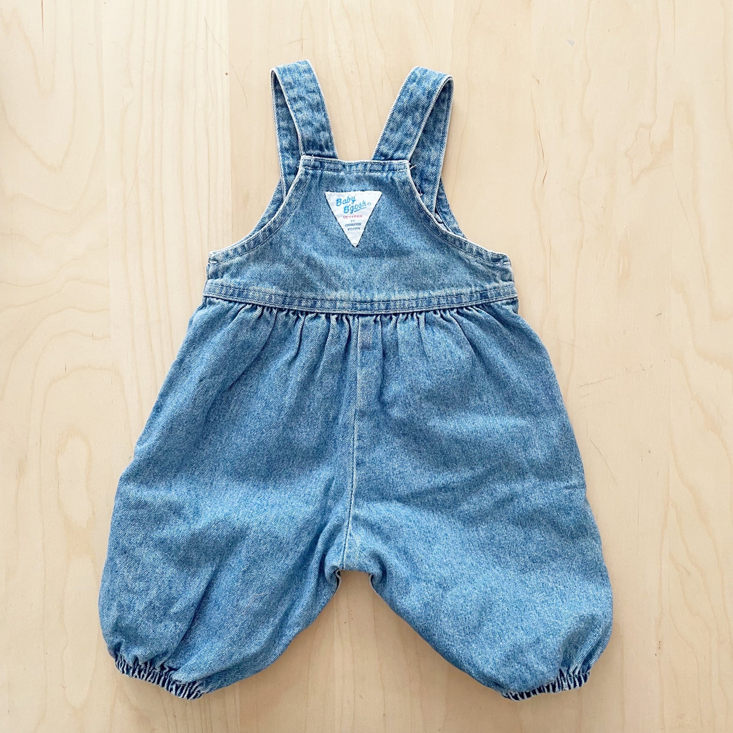 Baby B’gosh Light Wash Bubble Overalls