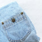 Bugle Boy Lighter Wash Overalls
