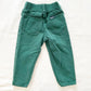OshKosh Dark Green Pants - Yellow Clover Vintage Kids Clothes