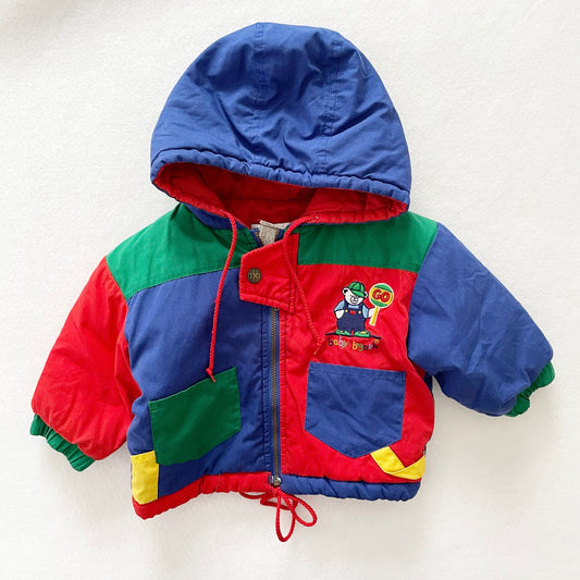 Baby B’gosh Colorblock Bear Coat