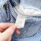 OshKosh Hickory Striped Shortalls - Yellow Clover Vintage Kids Clothes