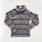 Vintage JC Penney Striped Long Sleeve Boys Polo