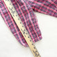 OshKosh Pink Plaid Overalls - Yellow Clover Vintage Kids Clothes