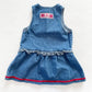 Levi’s Red Ricrac Denim Dress • 4T