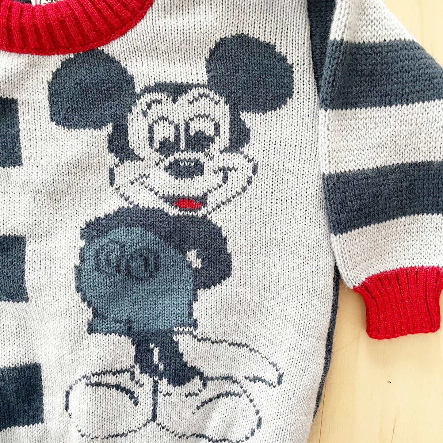 Vintage Mickey Knit Sweater