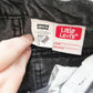 Levi’s 550 Relaxed Fit Orange Tab Black Jeans - Yellow Clover Vintage Kids Clothes