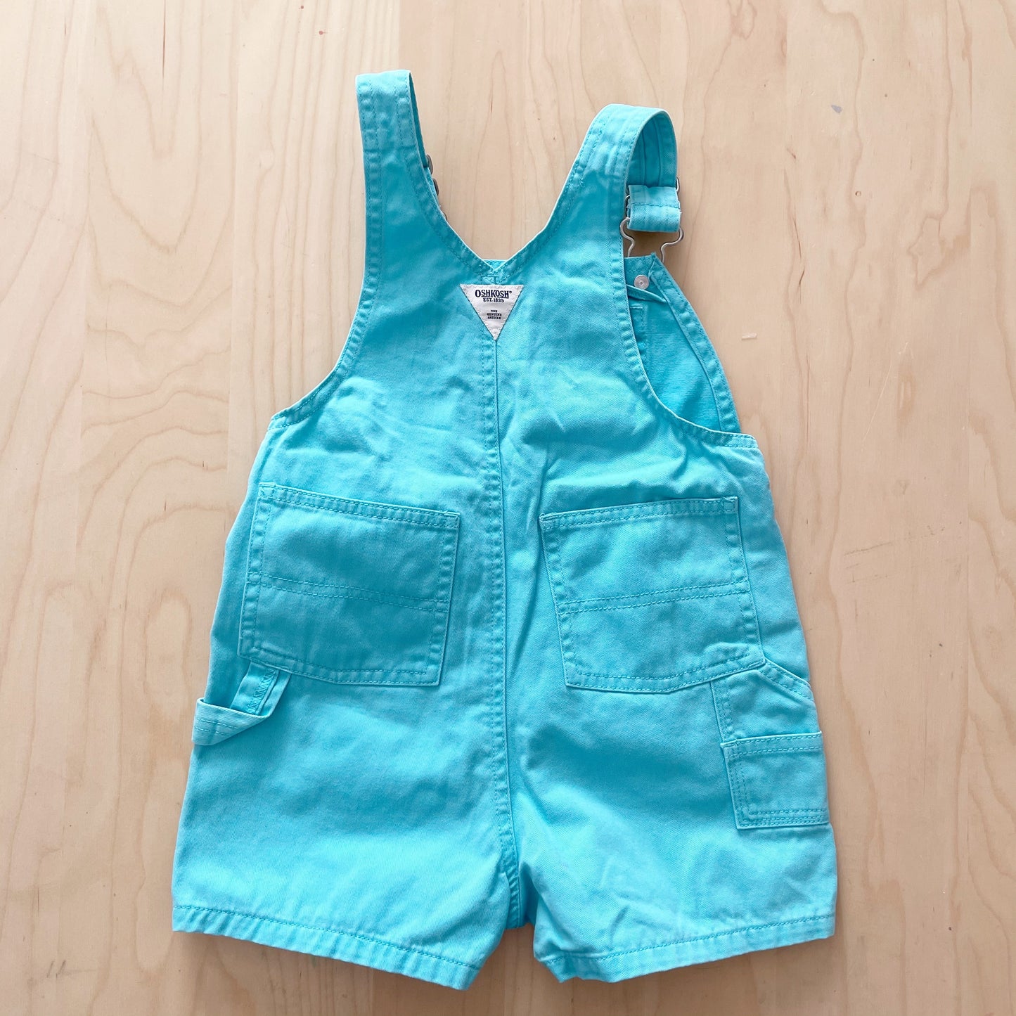 OshKosh Turquoise Classic Shortalls