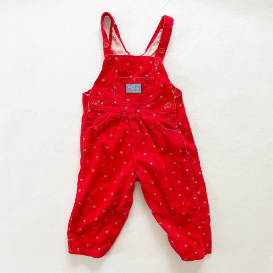 Baby B’gosh Red Star Print Overalls