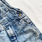 OshKosh Acid Wash Button Pocket Overalls - Yellow Clover Vintage Kids Clothes