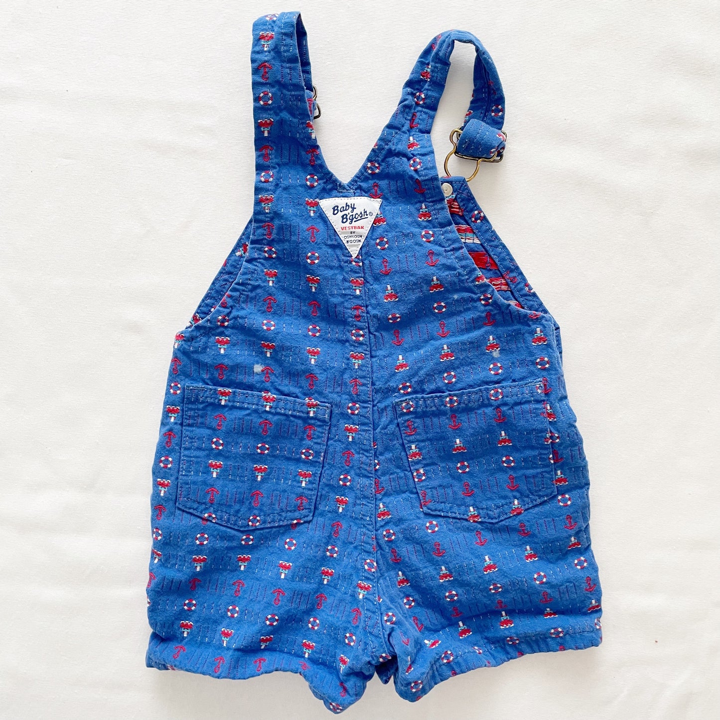 Baby B’gosh Nautical Woven Shortalls