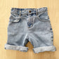 Vintage Guess Lighter Wash Denim Shorts - Yellow Clover Vintage Kids Clothes