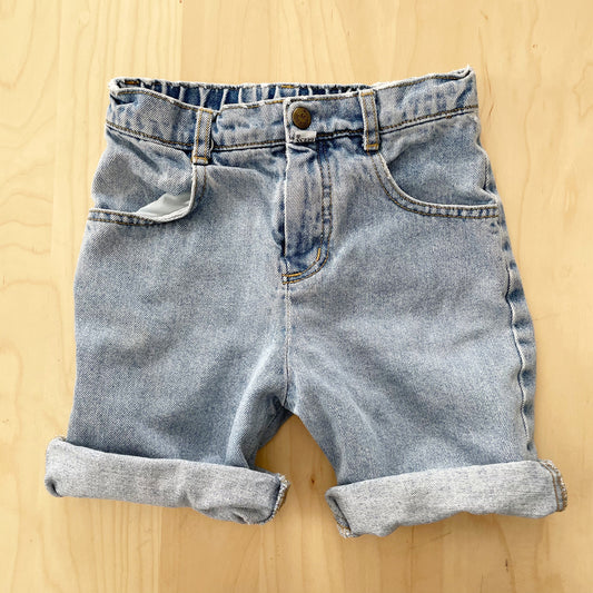 Vintage Guess Lighter Wash Denim Shorts - Yellow Clover Vintage Kids Clothes