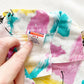 Abstract Print Button Up Shirt Set • 5T - Yellow Clover Vintage Kids Clothes