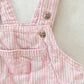 Baby B’gosh Pink Hickory Stripe Bubble - Yellow Clover Vintage Kids Clothes
