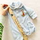 Winnie the Pooh Terry Sleeper - Yellow Clover Vintage Kids Clothes