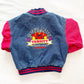Sesame Street Elmo Varsity Jacket - Yellow Clover Vintage Kids Clothes