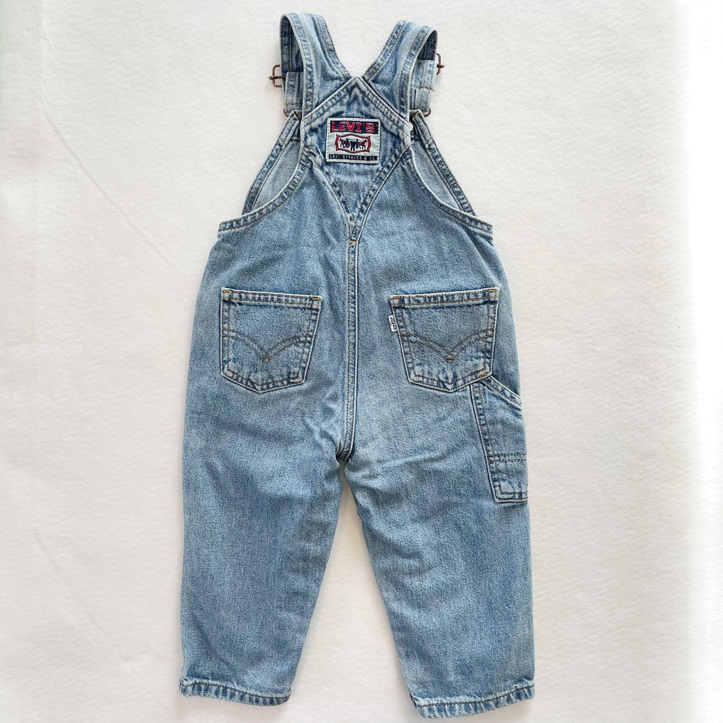 Levi’s Koverall Overalls • 24m - Yellow Clover Vintage Kids Clothes