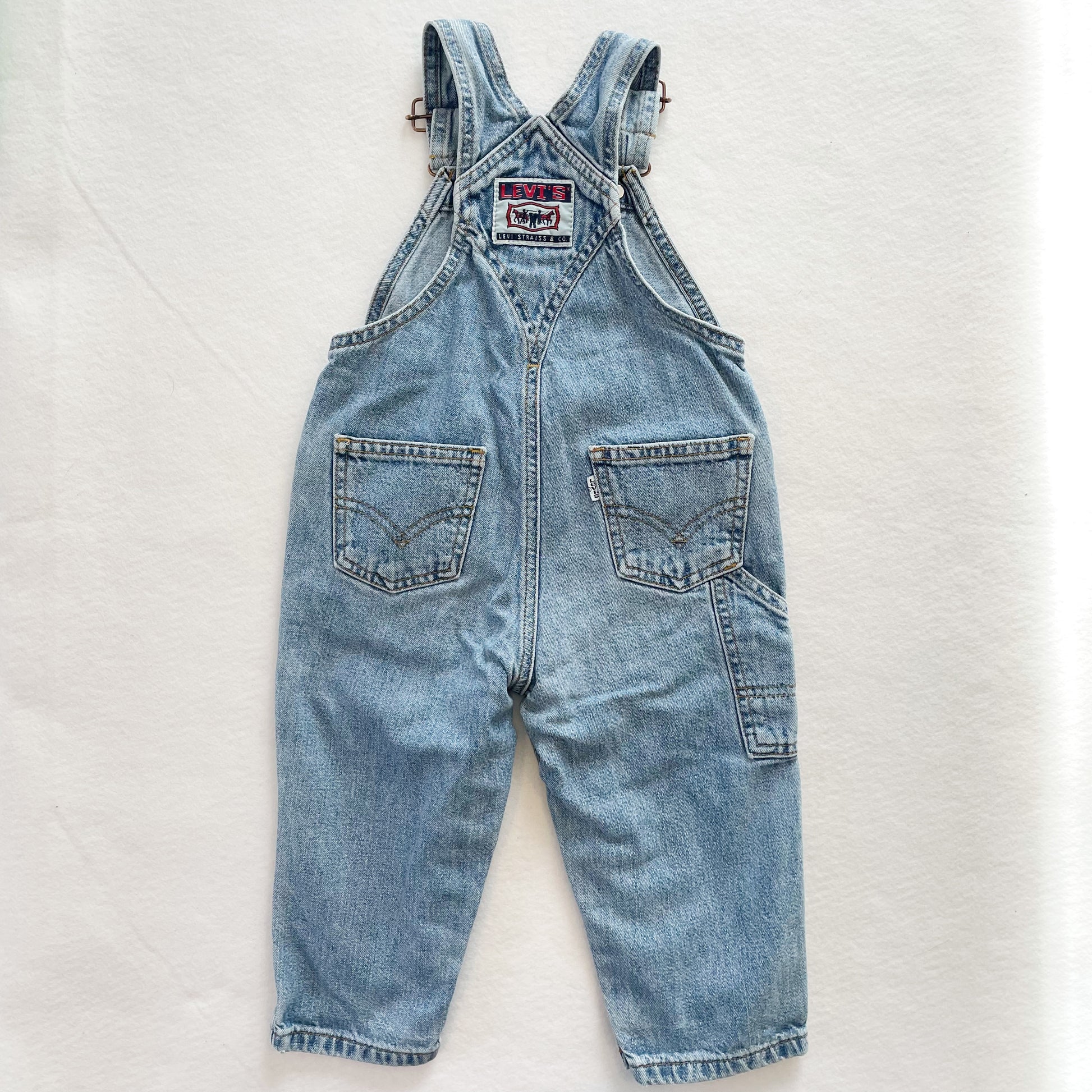 Levi’s Koverall Overalls • 24m - Yellow Clover Vintage Kids Clothes